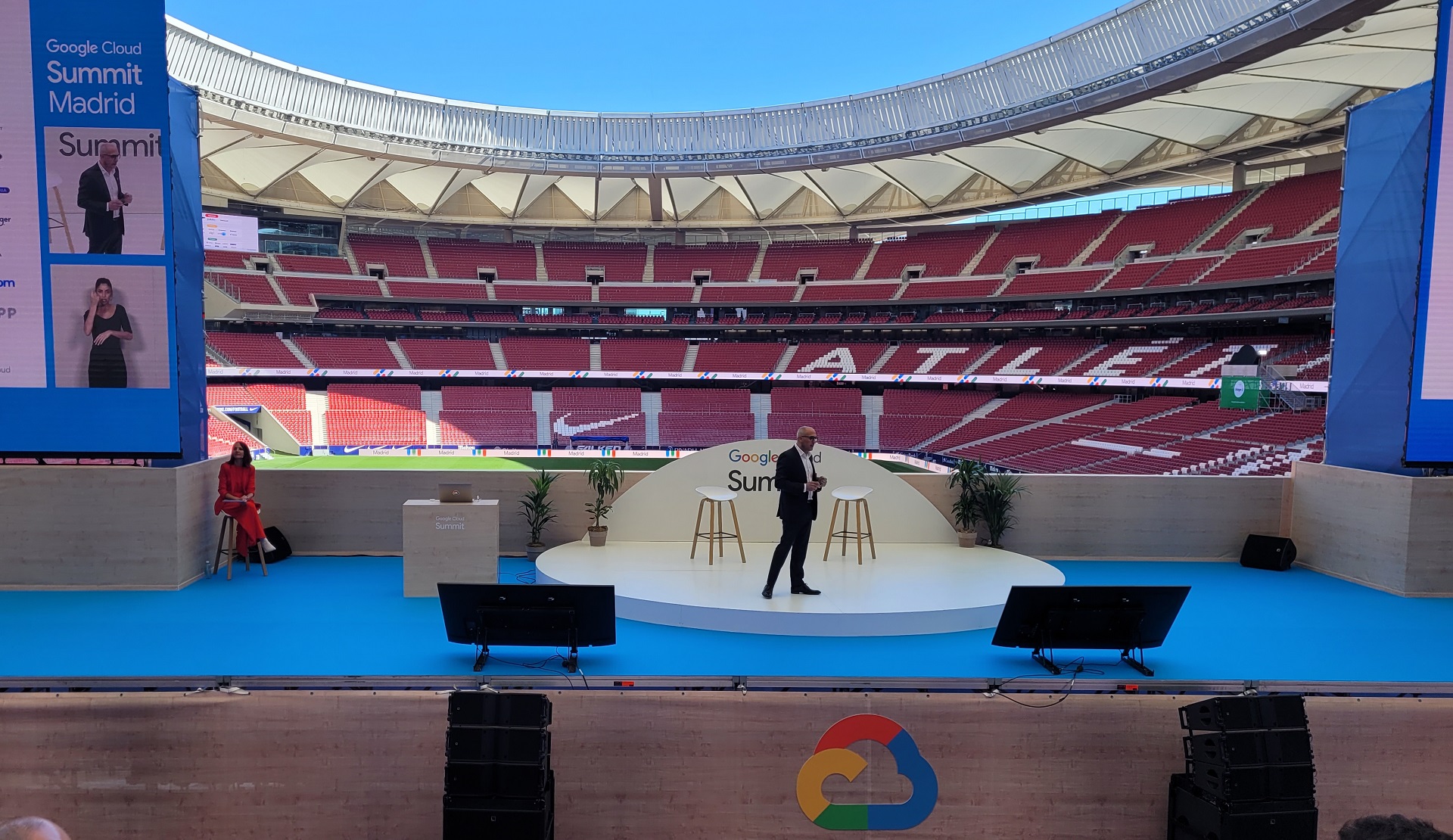 Isaac Hernández en el Google Cloud Summit 20224.