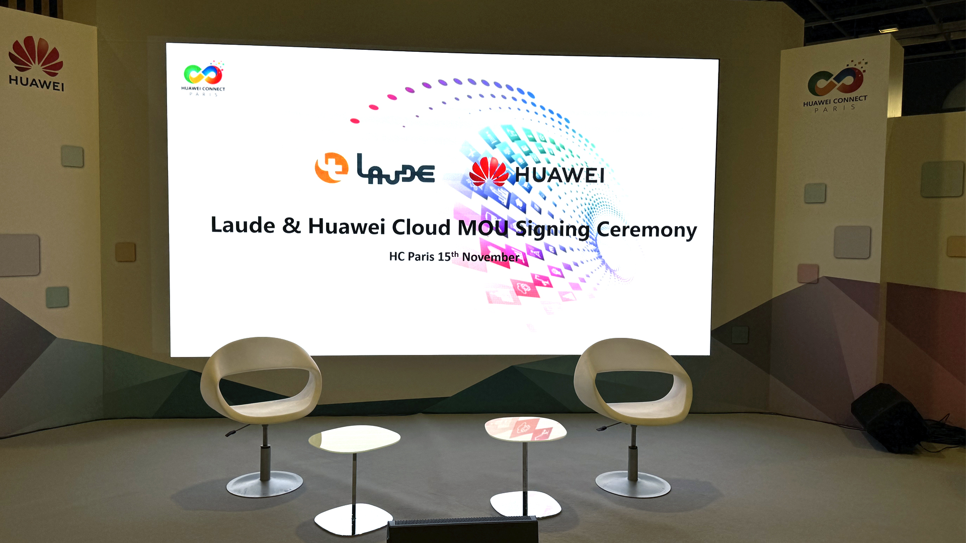 Laude Canarias y Huawei